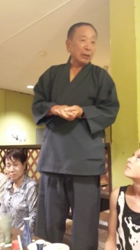 細田社長打ち上げ時②